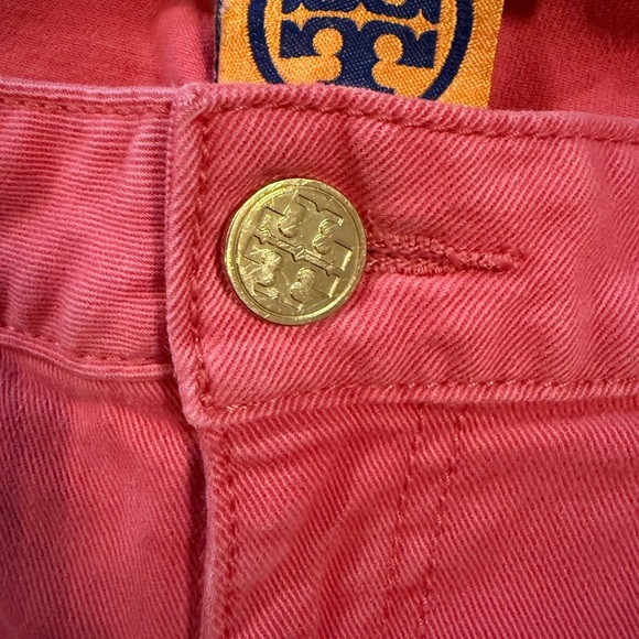 TORY BURCH Women's Pink Jeans - Picture 4 of 6